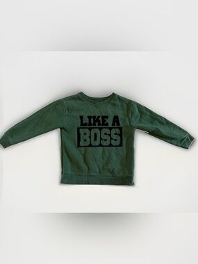Garanimals Green 'LIKE A BOSS' Kids Sweatshirt